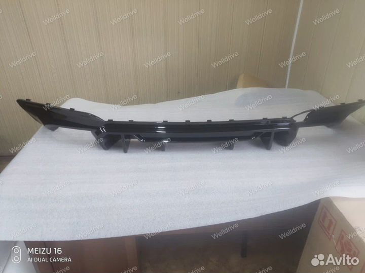 Диффузор BMW X3 G01 дорест Competition