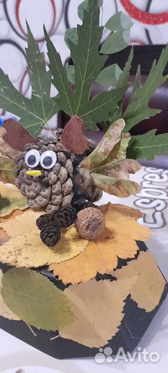 Осенняя поделка в садик 