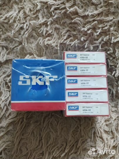 Подшипники skf 6208-2z/va208