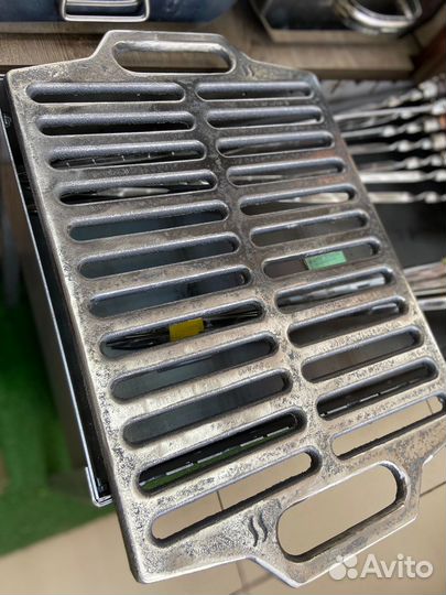 Чугунная решетка гриль