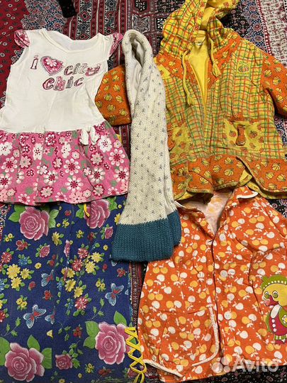 Вещи пакетом на девочку 2 года