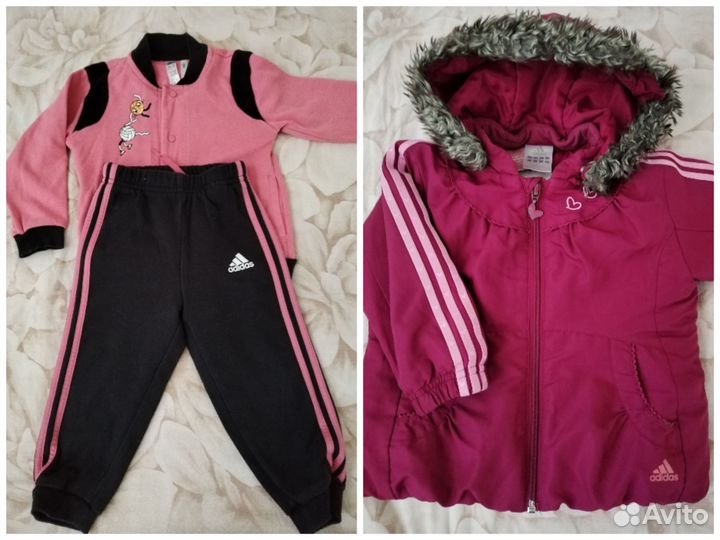 Одежда пакетом Adidas для девочки 1/2 года