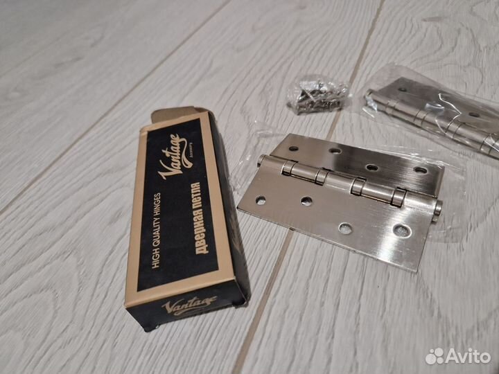 Дверная петля 10075 хром