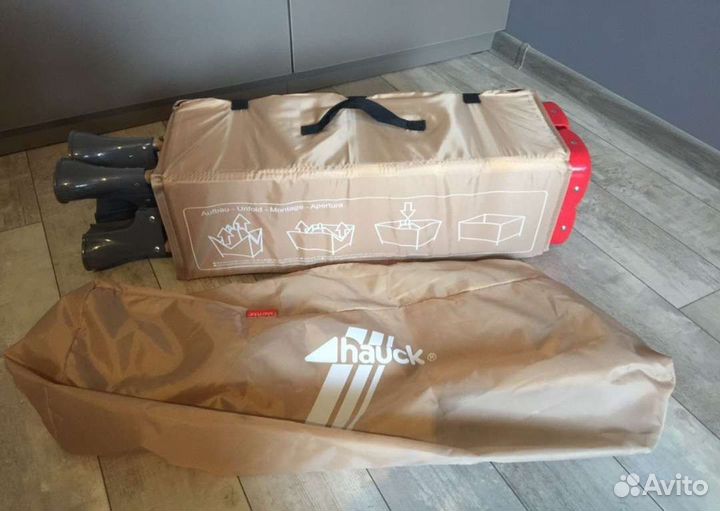 Манеж-кровать hauck новая