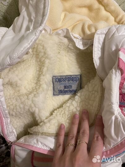 Зимний комбинезон для девочки 98