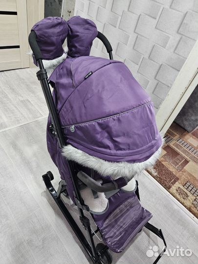 Коляска санки