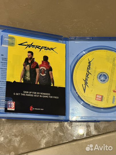 Cyberpunk 2077 ps5 диск