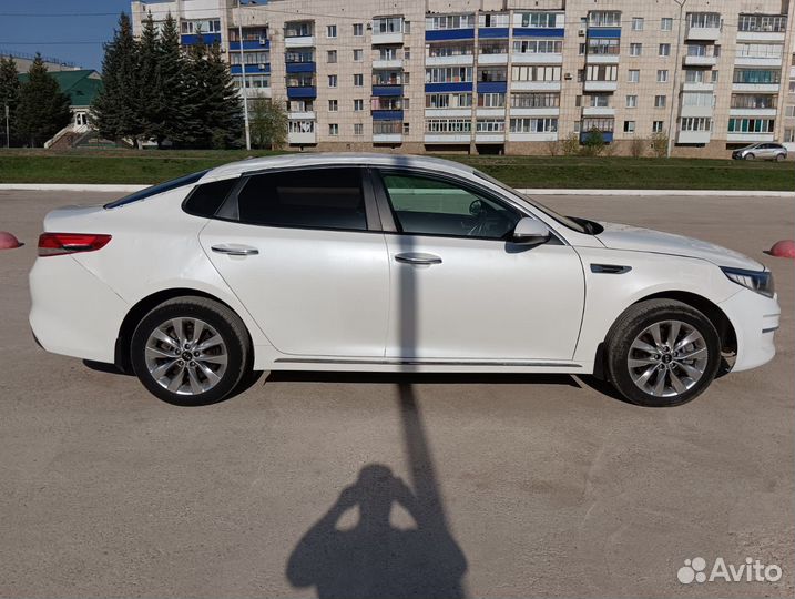 Kia Optima 2.4 AT, 2017, битый, 101 146 км