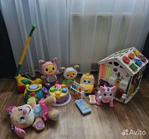 Интерактивные игрушки Fisher price и др