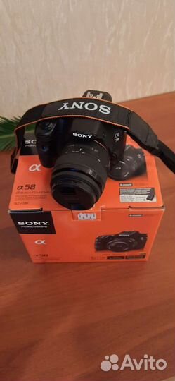 Цф Sony SLT- A58K/Q DT18-55mm