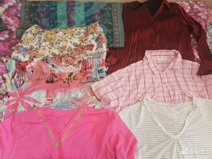 Женские вещи пакетом 52 54 56