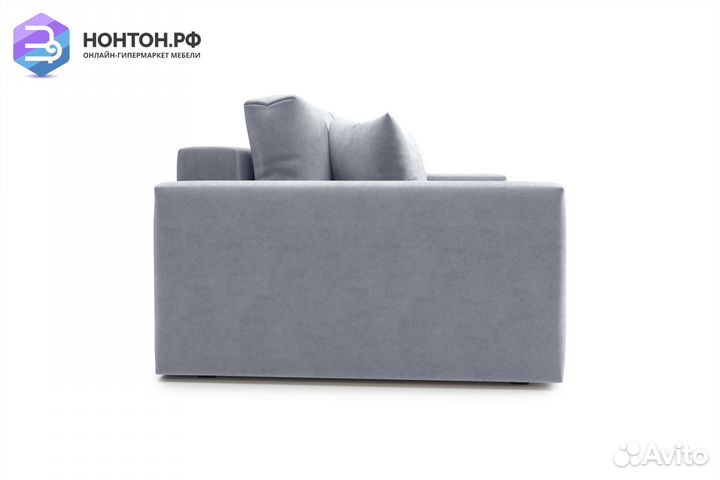 Диван тик-так Монарх серый