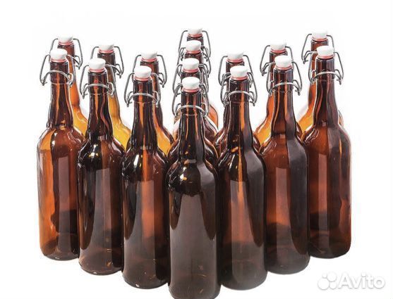 Бутылки с бугельной пробкой от 0,5л