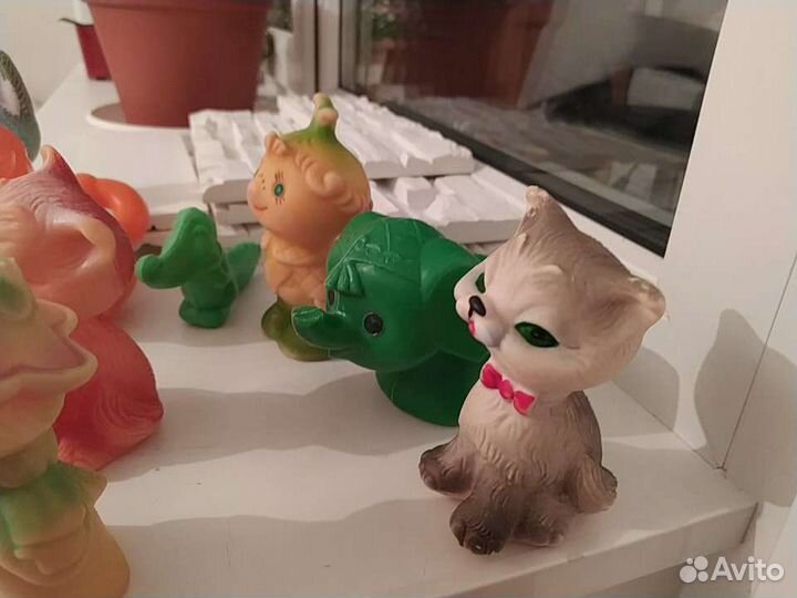 Резиновые игрушки СССР
