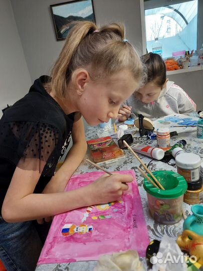 Занятия в творческой студии