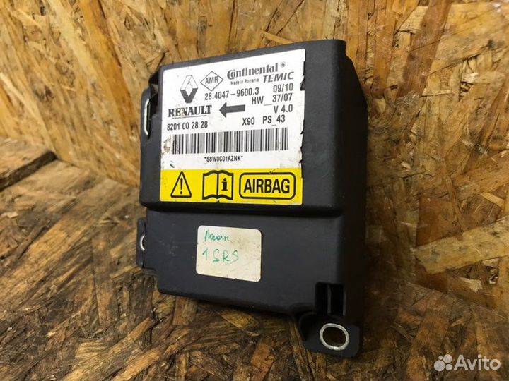 Блок SRS Renault Logan седан 1 2011
