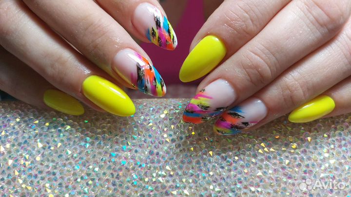 Ногти, маникюр, педикюр, наращивание