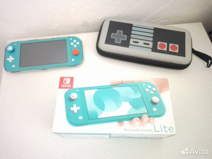 Nintendo switch lite с играми