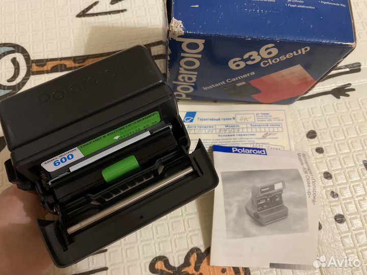 Polaroid 636 closeup