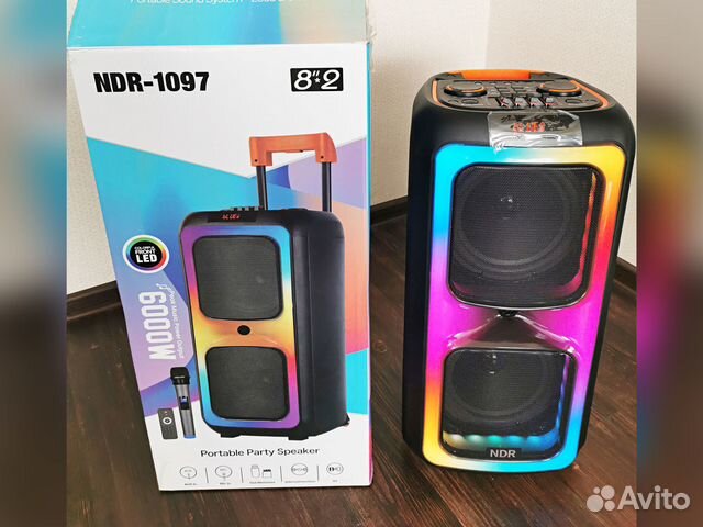 Караоке Bluetooth колонка NDR-1097 40W