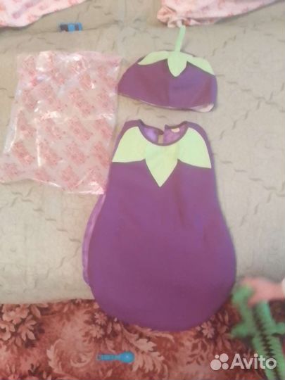 Костюм баклажана