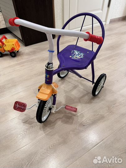 Трёх колёсный велосипед. Полностью рабочий