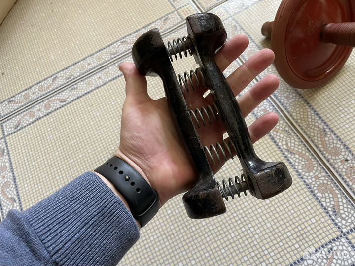 Гимнастический ролик и эспандер СССР