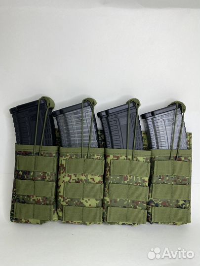 Подсумок на 4 магазина ак