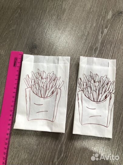 Пакетики для картошки фри