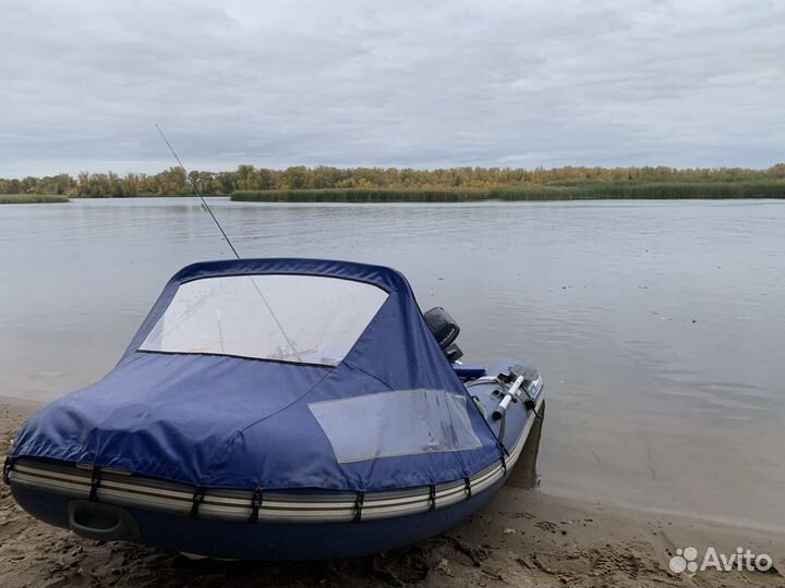 Складной риб Winboat 375 rf и мотор Yamaha 15