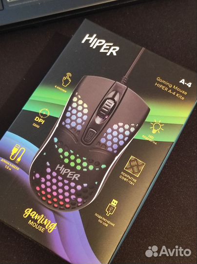 Игровая мышь Hiper А-4