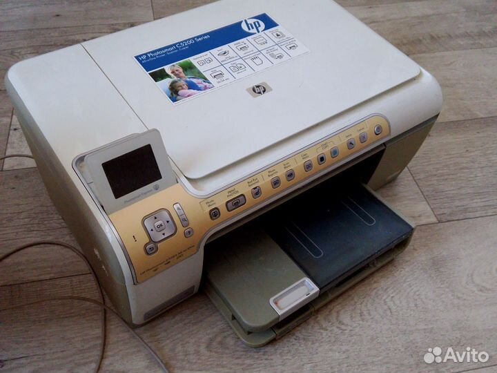 Цветной струйный принтер hp