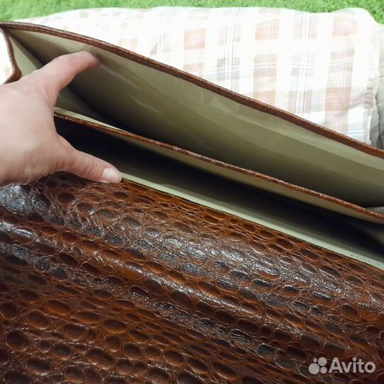 Мужской кожаный портфель Чехословакия