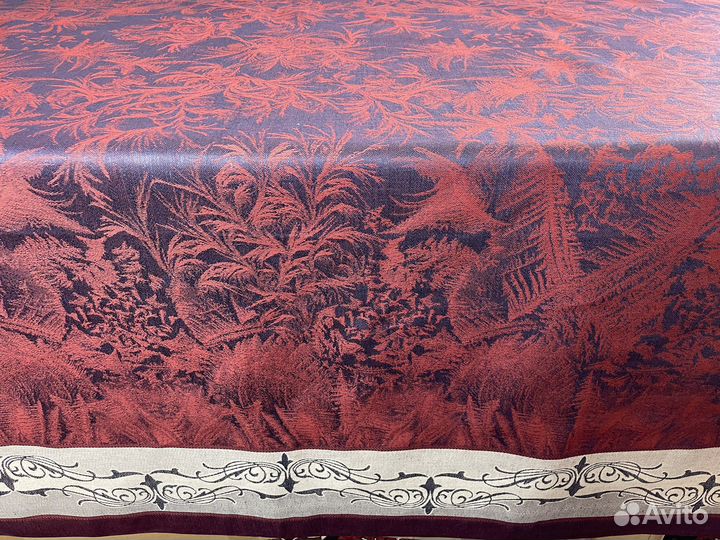 Скатерть лен/хлопок новогодняя Williams Sonoma