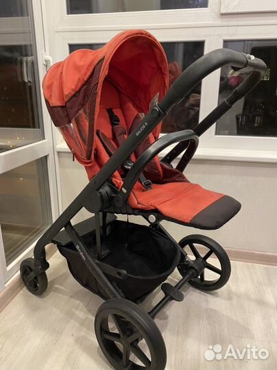 Детская коляска + люлька Cybex Balios S Ferrari