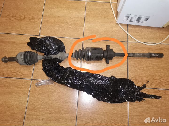 Правый пртвод mazda 6 gh 2л АКПП