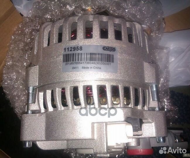 Генератор 14V 110A 112958 cargo