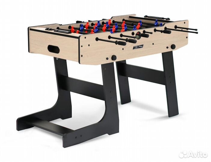 Настольный футбол детский 4 фута светлый, новый