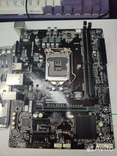 Материнская плата с дефектом Gigabyte GA-H110M-S2