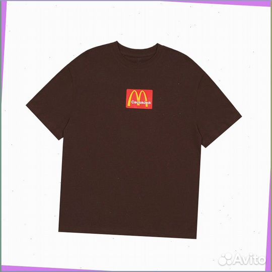 Футболка McDonalds Cactus Jack (Размеры S - 2XL)