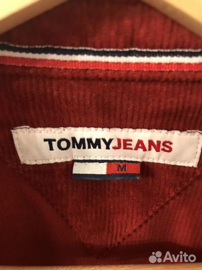 Платье вельветовое tommy jeans на кнопках