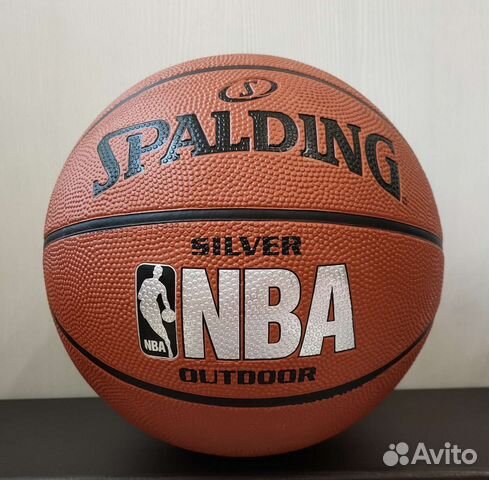 Мяч баскетбольный Spalding NBA Silver, р. 5, 6, 7