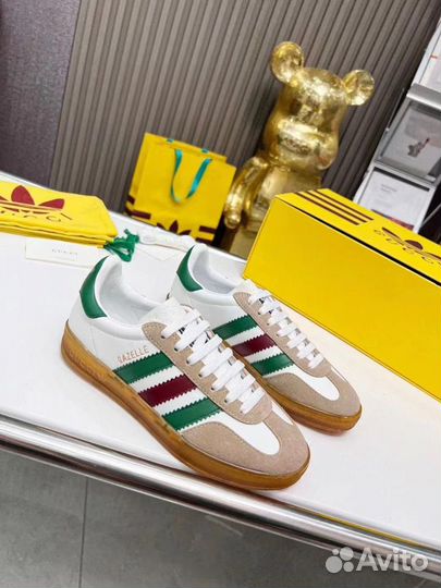 Кеды Adidas & Gucci Gazelle 36,37,38,39,40,41