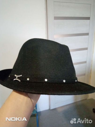 Шляпа Федора женская новая