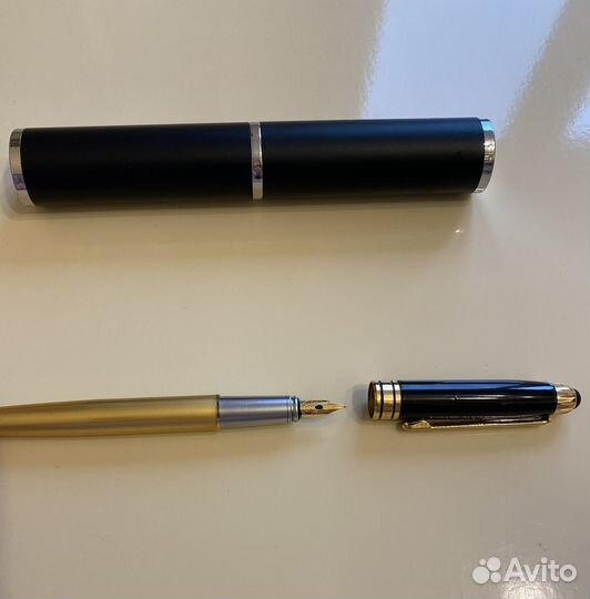 Ручка перьевая с золотым пером СССР