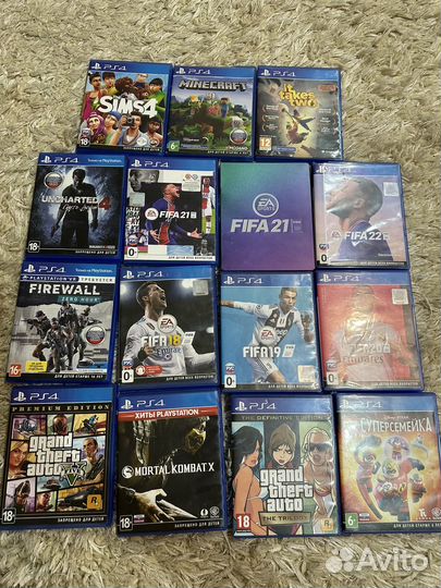 Игры на sony playstation 4 диски