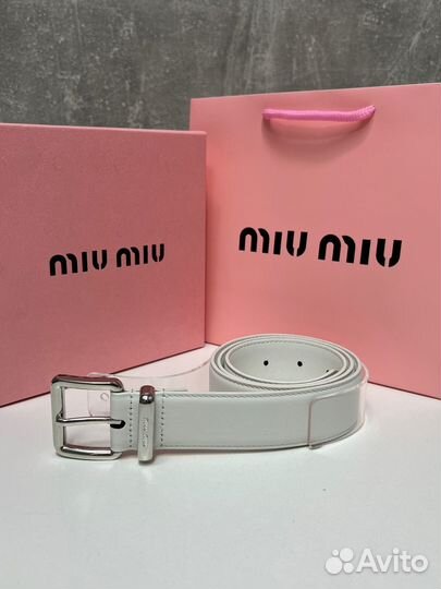 Ремень miu miu 3 цвета