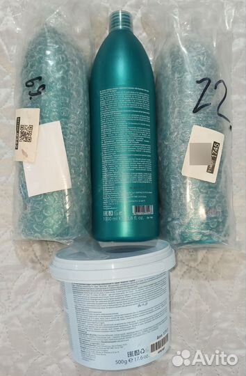 Kapous Окислитель 6% и пудра пакетом для блондинок