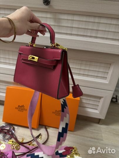 Сумка hermes kelly mini