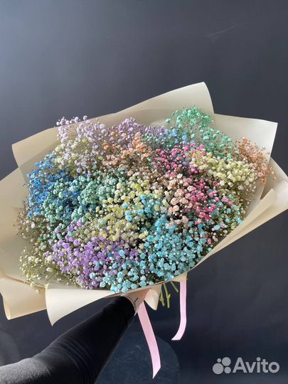 Гипсофила букет цветы